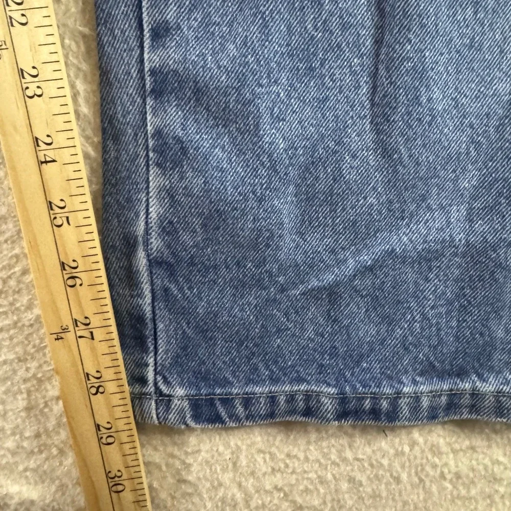 Wrangler Authentic Jeans Mens 36x29 Blue Good Relaxed Fit 96501DS Denim Pants